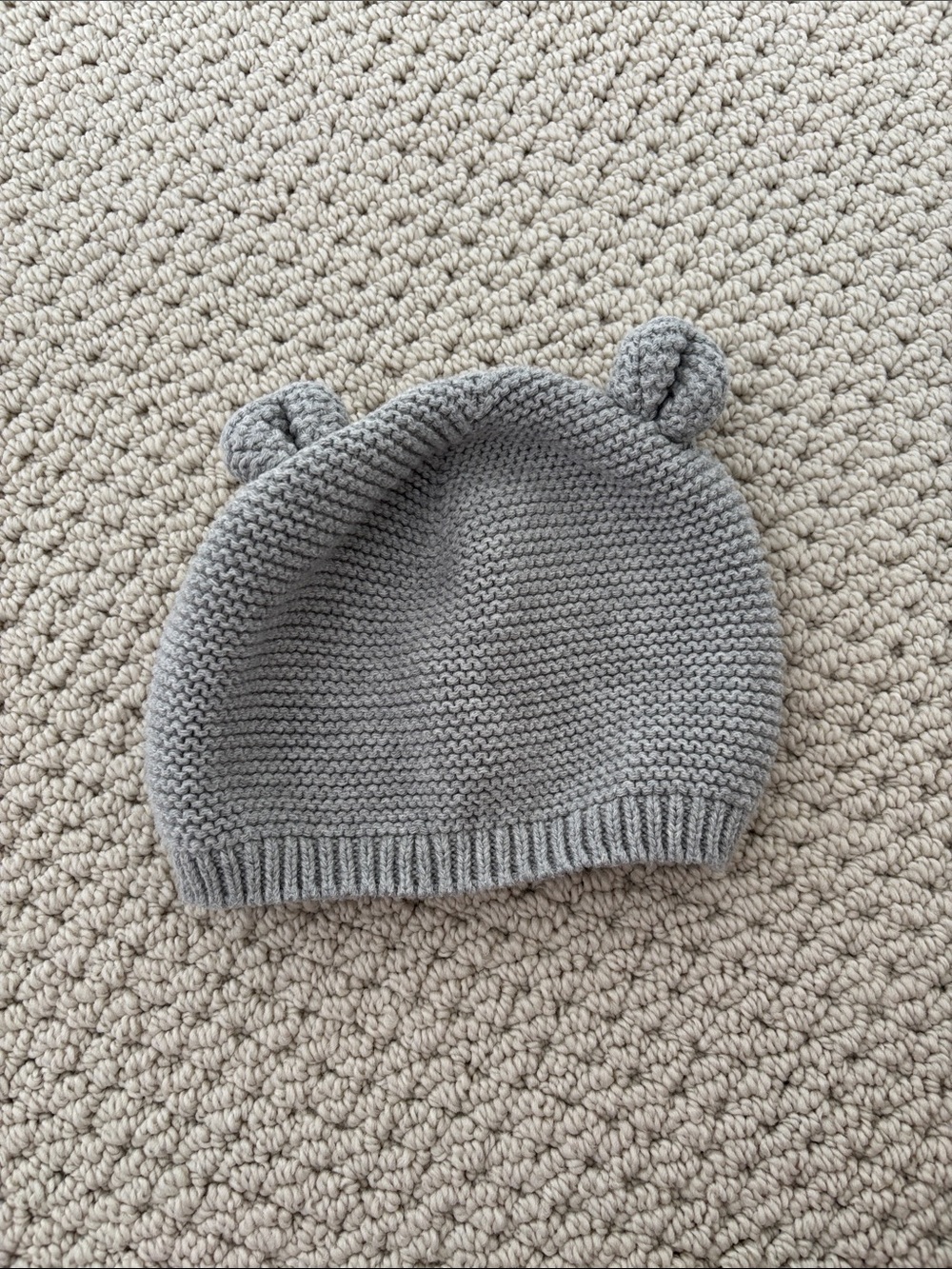 GAP Knit Baby Hat with Bear Ear 🐻 12-24M